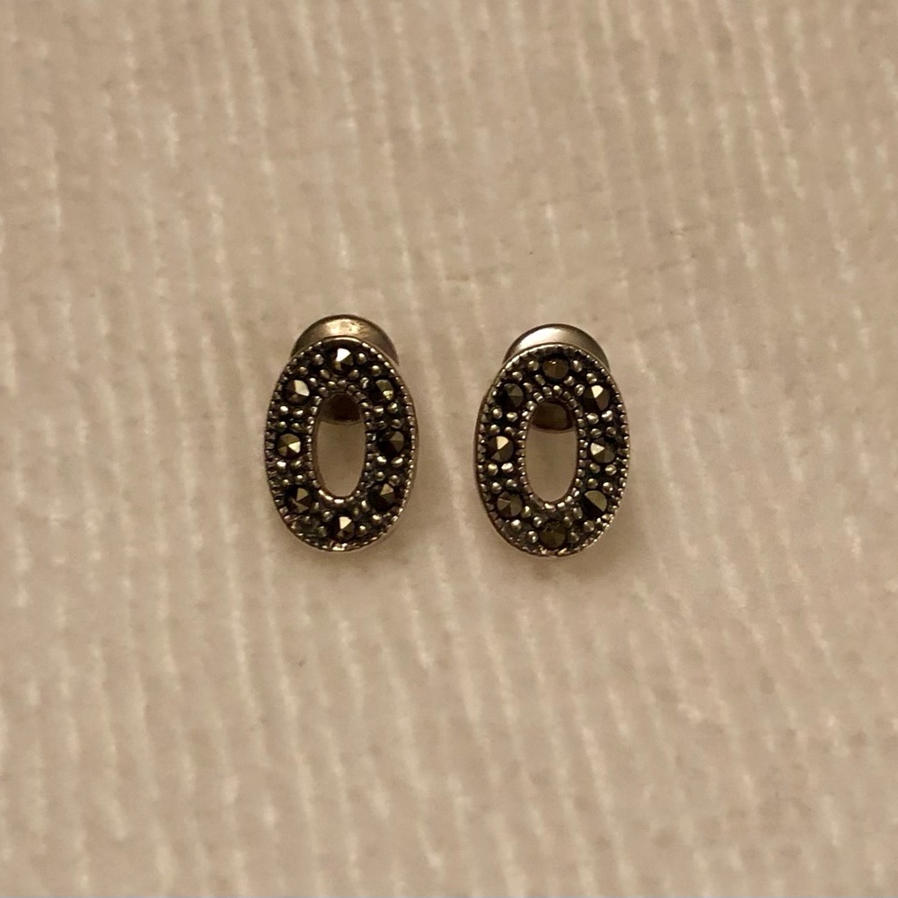 Sterling Silver Sparkle Earrings - New!